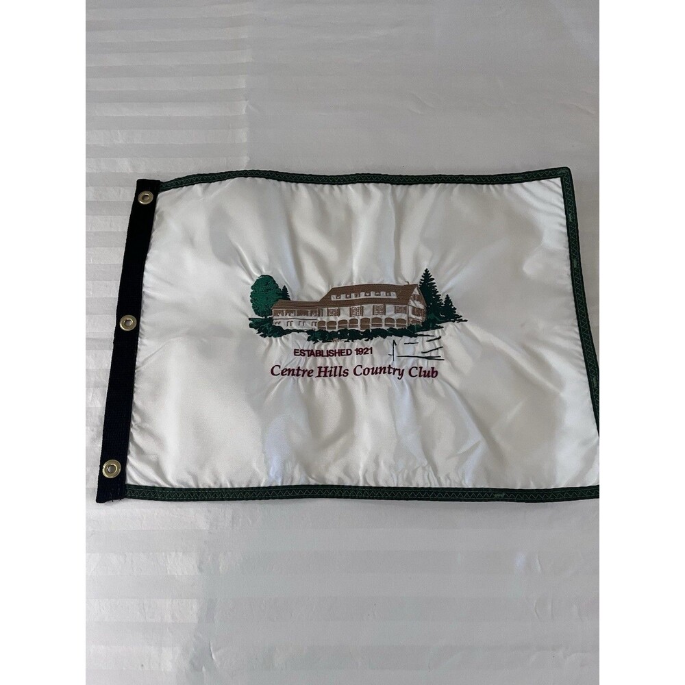 Centre Hills Country Club Golf Pin Flag 1921 State College PA Pennsylvania
